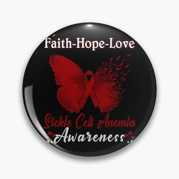 Item preview, Faith Hope Love Butterfly Sickle Cell Anemia Awareness designed and sold by Gillosina.