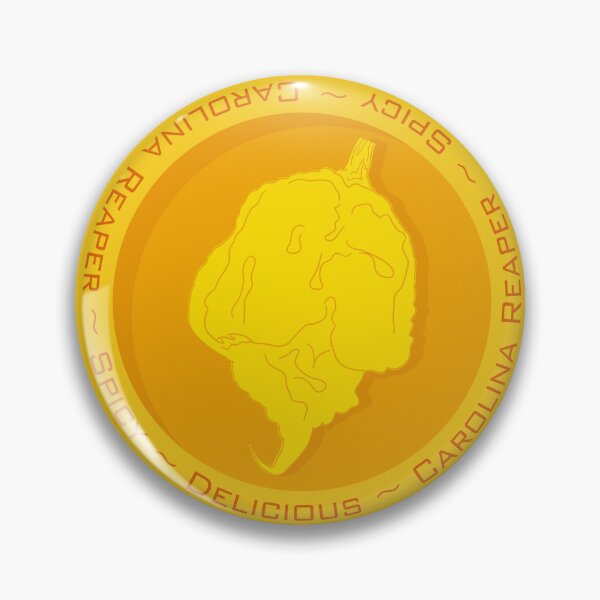 Item preview, Carolina Reaper Medal Chili Pepper designed and sold by mojocoffeetime.