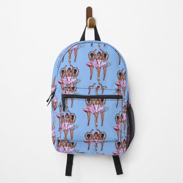 Item preview, African American, Black ballerina girls with corn rows dancing 6 ! This black girl loves dance Afro hair dark brown skin tutu. Love Ballet designed and sold by Artonmytee.
