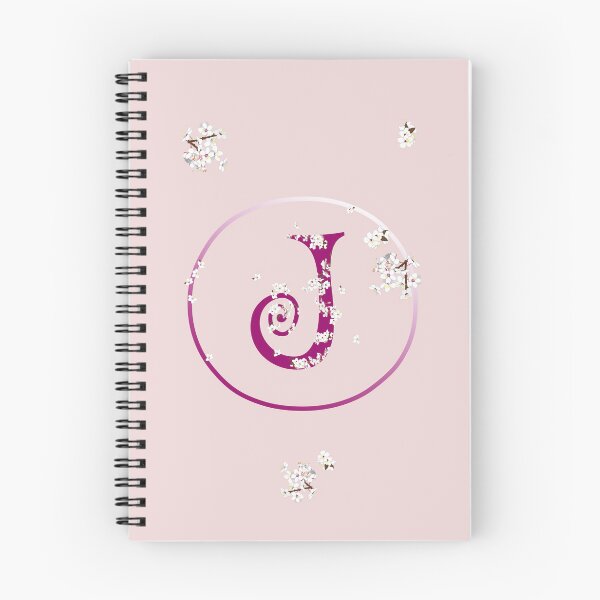 Item preview, Initial J with flowers designed and sold by Emi Yañez.