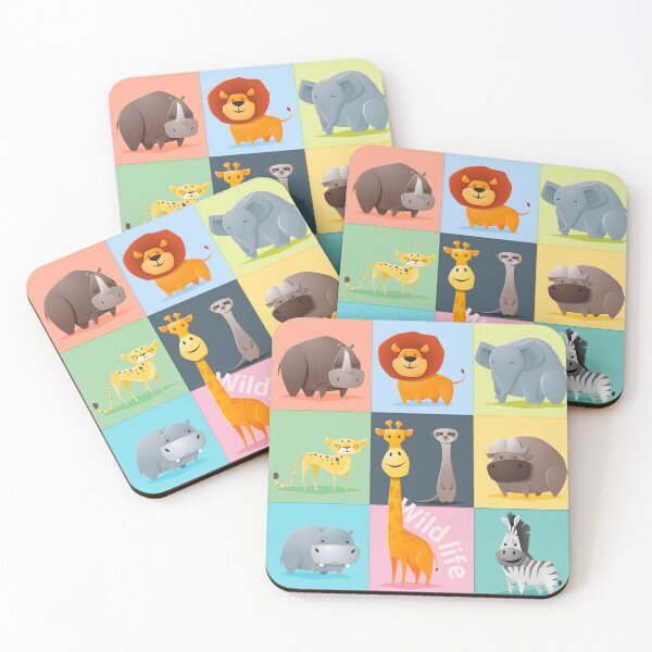 Item preview, Cute African Animals designed and sold by BiteYourLip.