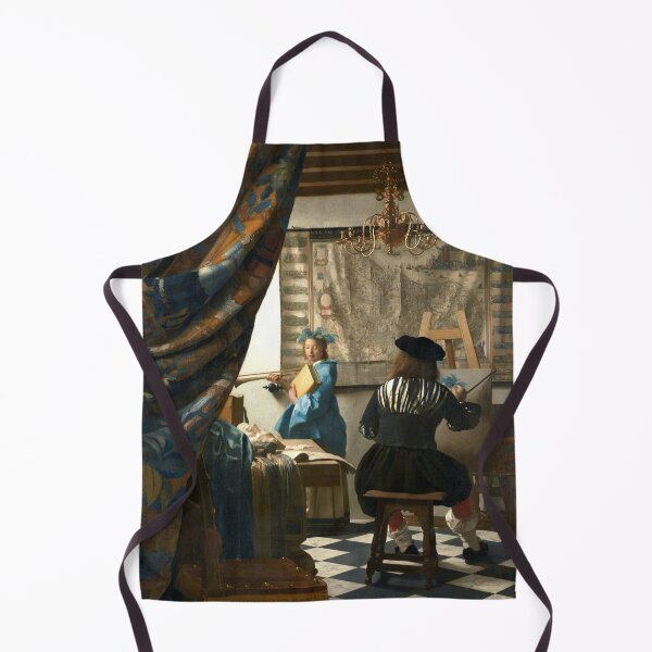 Item preview, Johannes Vermeer’s The Allegory of Painting (ca. 1666 –1668) designed and sold by VintageArtRepro.