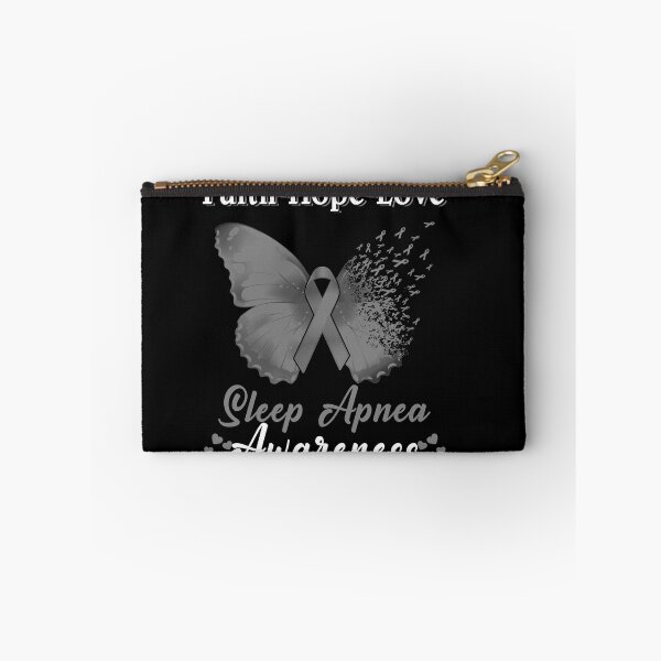 Item preview, Faith Hope Love Butterfly Sleep Apnea Awareness designed and sold by Gillosina.