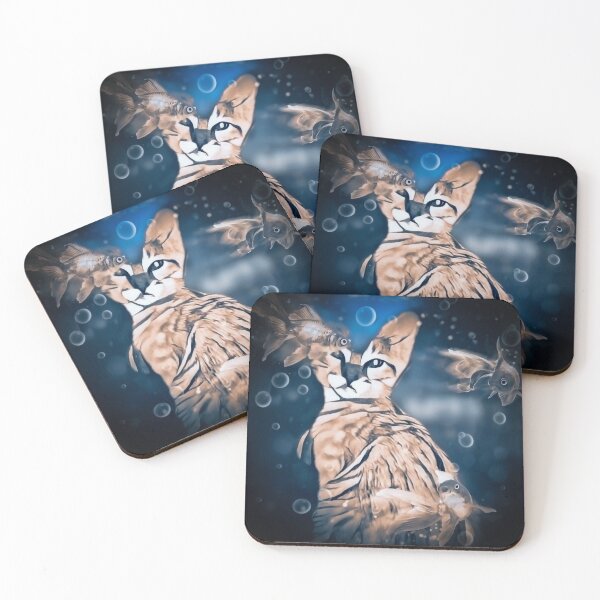 Item preview, Kitten and Goldfish designed and sold by rolffimages.