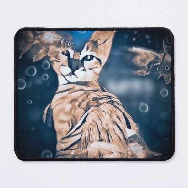 Item preview, Kitten and Goldfish designed and sold by rolffimages.
