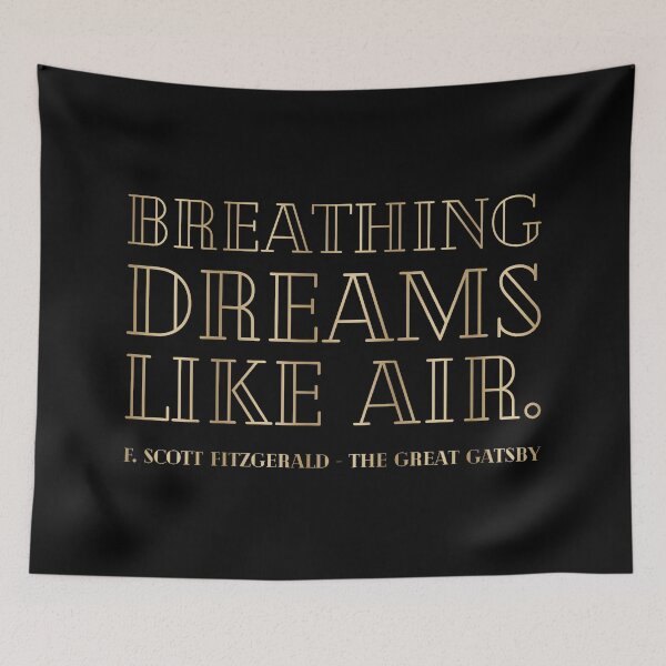 Item preview, The Great Gatsby Quote II - 20's Style designed and sold by Lemon Pepper.
