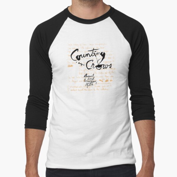 Counting Crows - August and Everything After Baseball ¾ Sleeve T-Shirt