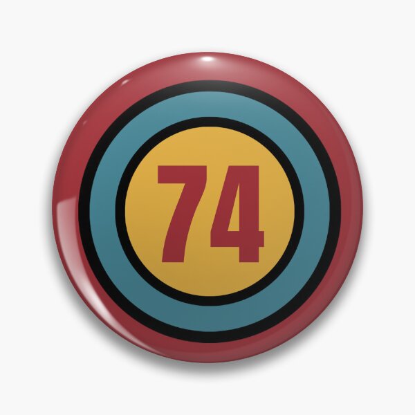 Item preview, The Number 74 - seventy four - seventy fourth - 74th designed and sold by SirenSeventyOne.