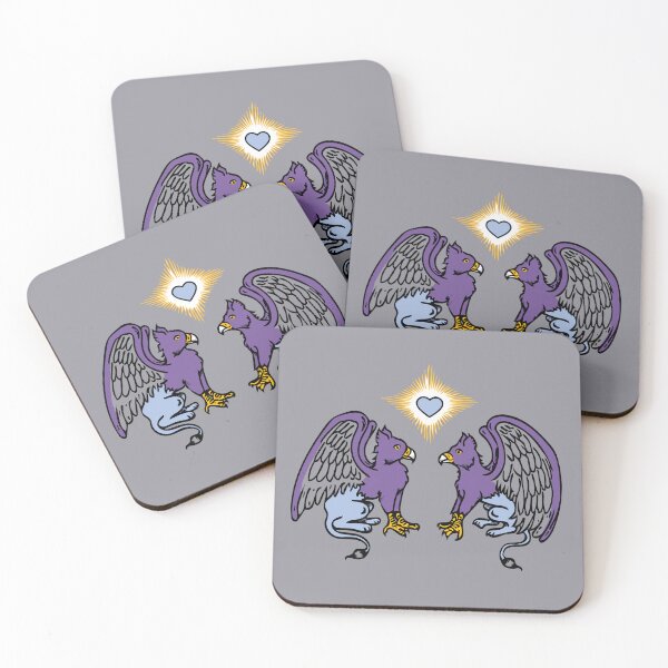 Item preview, Griffins In Love designed and sold by felinedreams.
