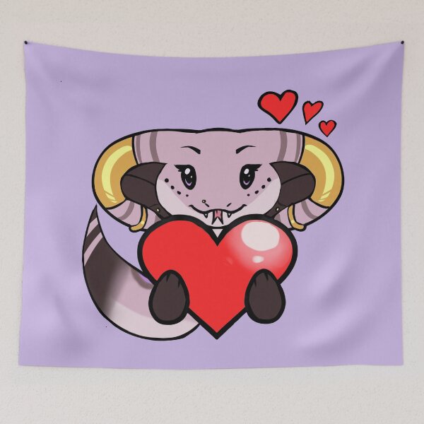 Item preview, Chibi Snek Heart designed and sold by Annaklava.