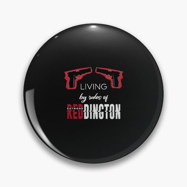 Item preview, The Blacklist Raymond Red Reddington "Living By Raymond Red Reddington Rules"  designed and sold by blackwolfpixels.