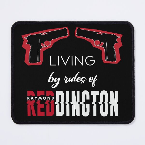 Item preview, The Blacklist Raymond Red Reddington "Living By Raymond Red Reddington Rules"  designed and sold by blackwolfpixels.