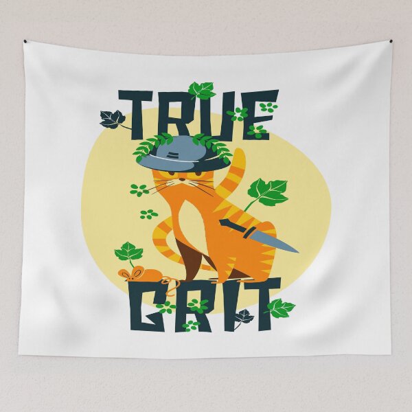 Item preview, Beautiful and Cute True Grit Cat designed and sold by Shekevara.