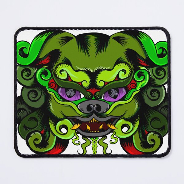 Item preview, Foo dog - Green designed and sold by Gingerfrank.