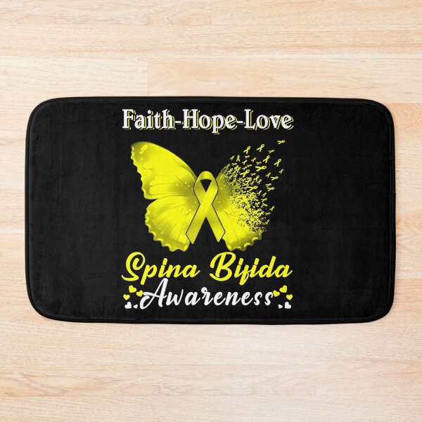 Item preview, Fe Esperanza Amor Mariposa Espina Bífida Conciencia designed and sold by Gillosina.
