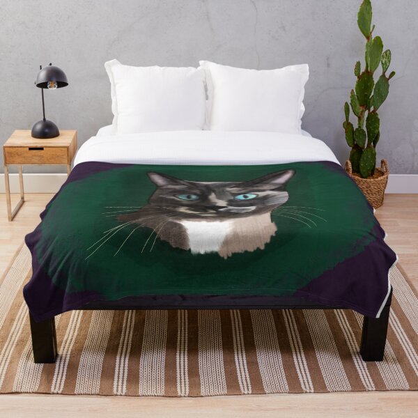 Item preview, Sydney Cat, Purple Background designed and sold by Sharpmichelle.