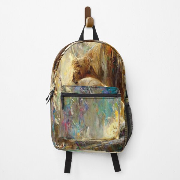 Item preview, Lion in Front of Waterfalls designed and sold by AmazinfArt.