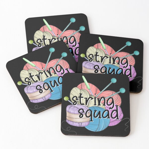 Item preview, String squad - yarn lovers designed and sold by EvergreenWhimsy.