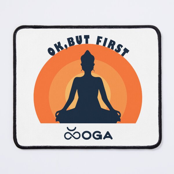 Item preview, Ok But First Yoga  meditation spirit  designed and sold by Salahboulehoual.