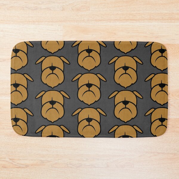 Item preview, Brussels Griffon dog silhouette -  Griff dog face design - Brown Brussels Griffon designed and sold by smooshfaceutd.