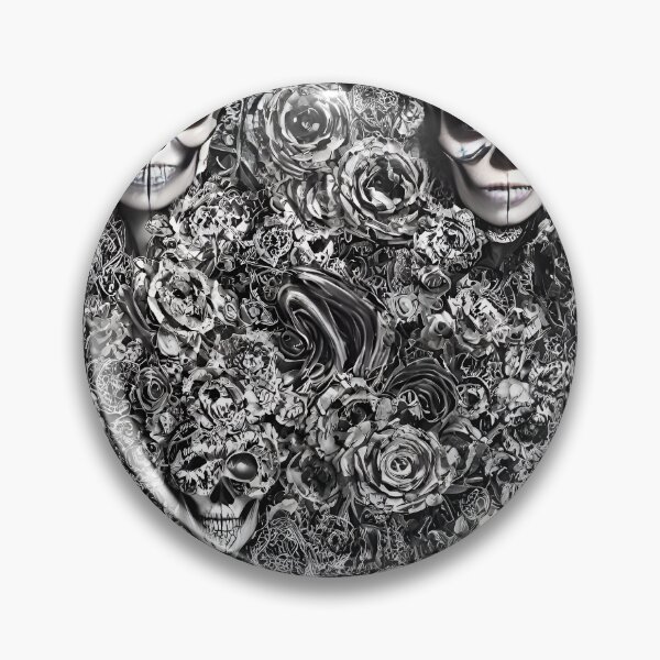 Item preview, Catrina Black and White designed and sold by dreameraiartist.