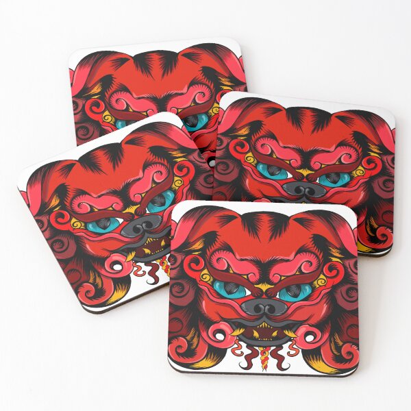 Item preview, Foo dog - Red designed and sold by Gingerfrank.