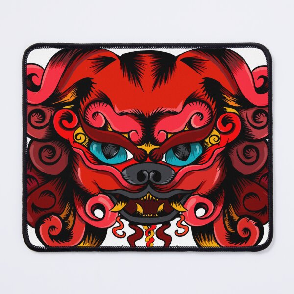 Item preview, Foo dog - Red designed and sold by Gingerfrank.