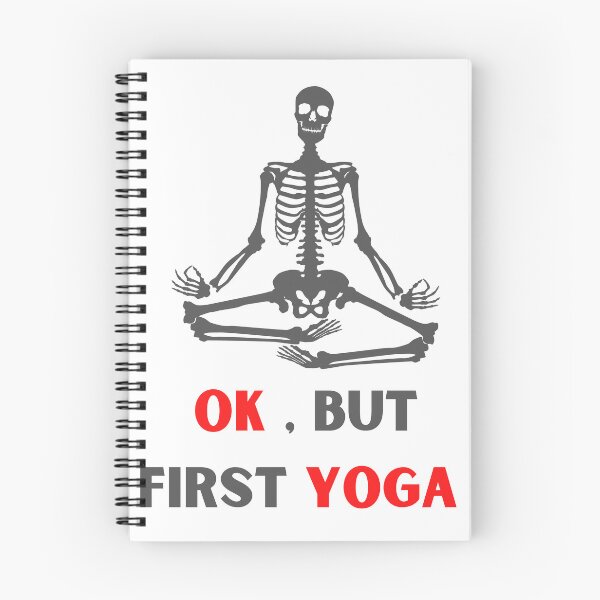 Item preview, ok, but first yoga, halloween, Funny Quotes  designed and sold by Hamidkorti55.