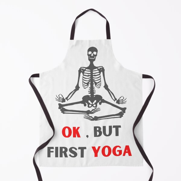 Item preview, ok, but first yoga, halloween, Funny Quotes  designed and sold by Hamidkorti55.