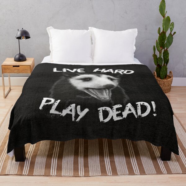 Item preview, Live Hard Play Dead Punk Opossum designed and sold by The-Tome.
