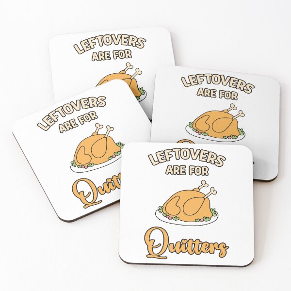 Item preview, Leftovers Are For Quitters Funny Pie Cake Thanksgiving Turkey designed and sold by absolutdesign.