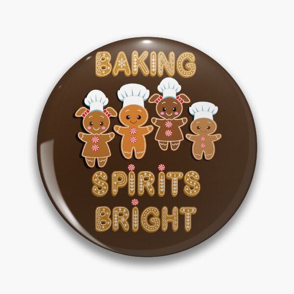 Item preview, Christmas Joy Baking Spirits Bright Cute Gingerbread designed and sold by tamdevo1.