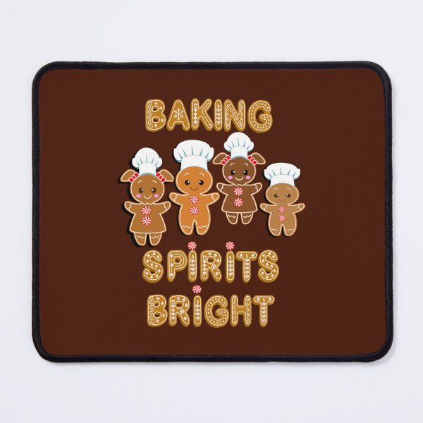 Item preview, Christmas Joy Baking Spirits Bright Cute Gingerbread designed and sold by tamdevo1.