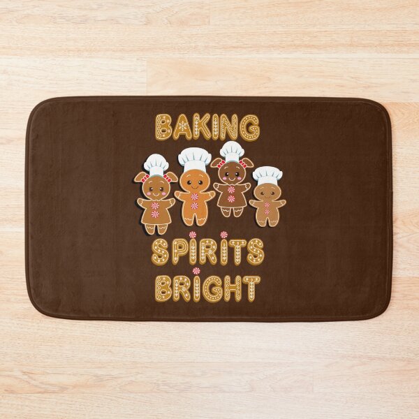 Item preview, Christmas Joy Baking Spirits Bright Cute Gingerbread designed and sold by tamdevo1.