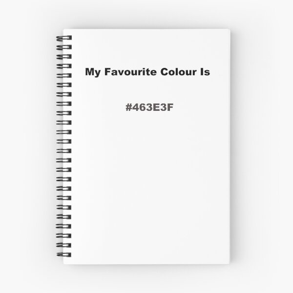 Item preview, My Favourite Colour Is #463E3F designed and sold by kiippers.