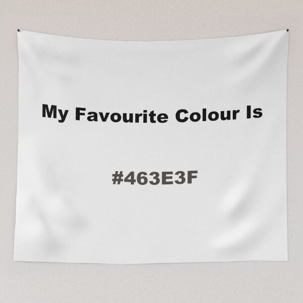 Item preview, My Favourite Colour Is #463E3F designed and sold by kiippers.