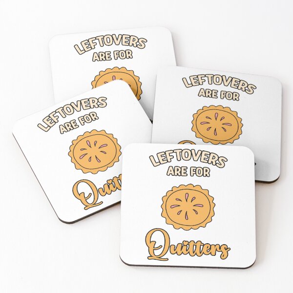 Item preview, Leftovers Are For Quitters Funny Pie Cake Thanksgiving Turkey designed and sold by absolutdesign.