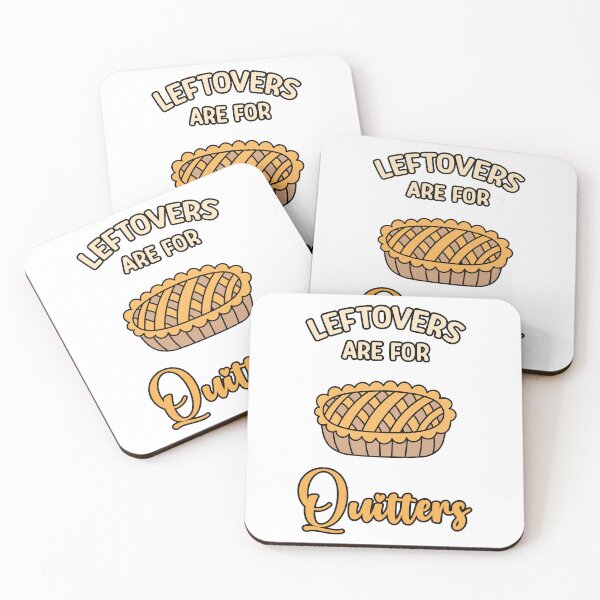Item preview, Leftovers Are For Quitters Funny Pie Cake Thanksgiving Turkey designed and sold by absolutdesign.
