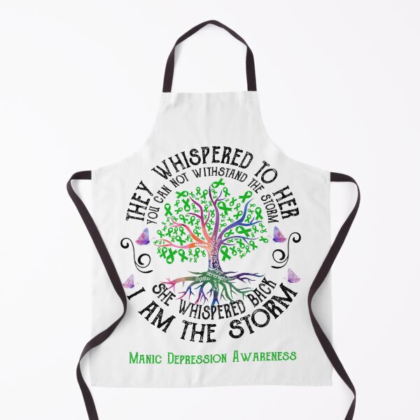 Item preview, Manic Depression Awareness - Manic Depression Warrior I Am The Storm designed and sold by RunningShop.