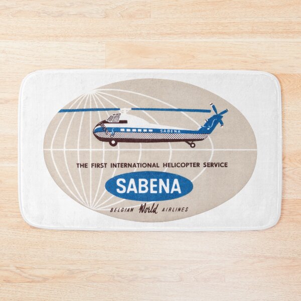 Item preview, 1953 Sabena Helicopter Service designed and sold by historicimage.