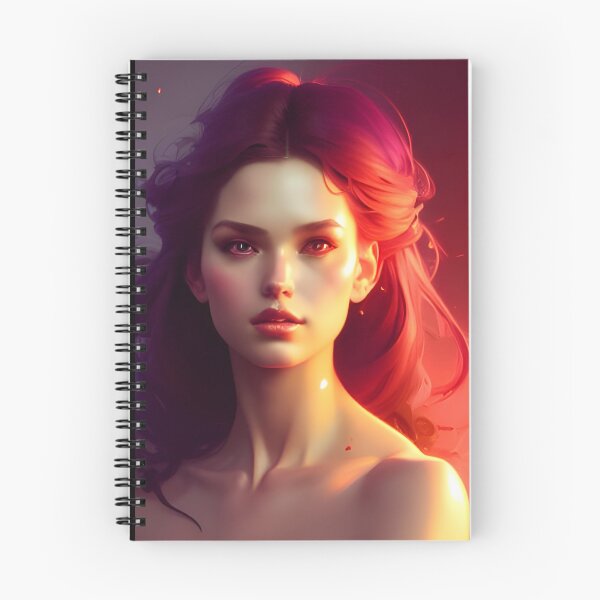 Item preview, Pretty Fantasy Witch Red Purple Artwork designed and sold by Eliteijr.