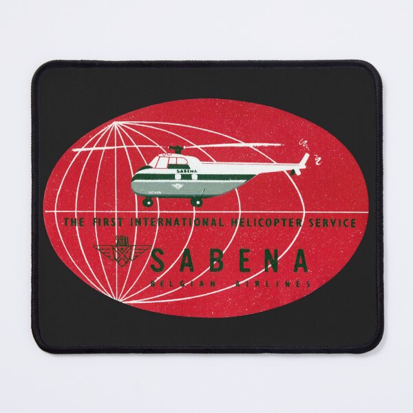 Item preview, 1953 Sabena Helicopter Service designed and sold by historicimage.