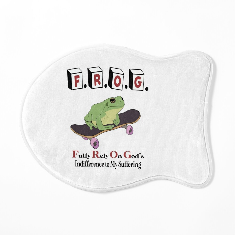 Peaceful Frog Mugs-F.R.O.G.Forever Rely On God