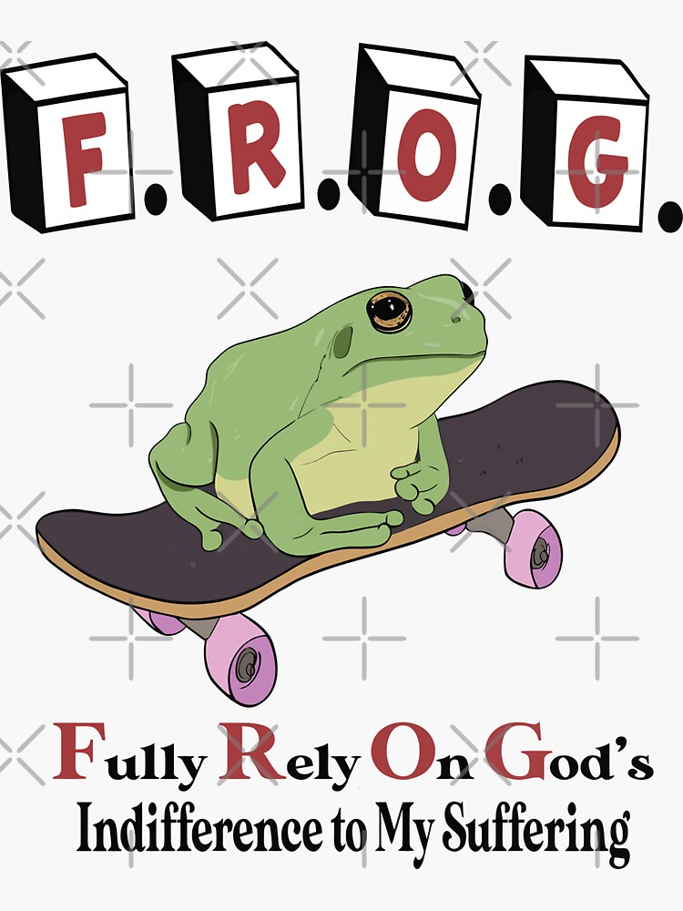 Here’s Your Sign Frog Mug- F.R.O.G. Forever Rely On God