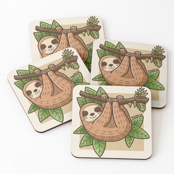 Item preview, affectionate sloth designed and sold by Pulunperez.
