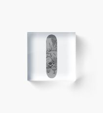 Skateboard Acrylic Block
