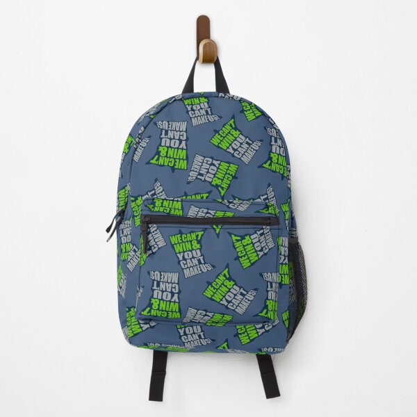 Item preview, We Can't Win & You Can't Make Us MN Basketball Pattern - Minnesota Sports Fans Pattern - Minnesota Basketball Pattern - Green, Gray, & Blue designed and sold by EcoElsa.