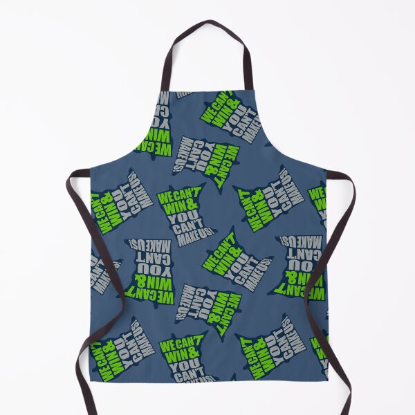 Item preview, We Can't Win & You Can't Make Us MN Basketball Pattern - Minnesota Sports Fans Pattern - Minnesota Basketball Pattern - Green, Gray, & Blue designed and sold by EcoElsa.