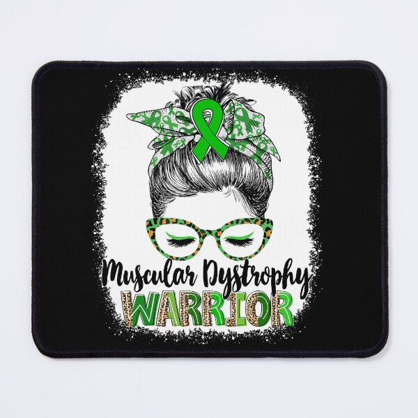 Item preview, Messy Bun Leopard Muscular Dystrophy Warrior designed and sold by rechardtee.