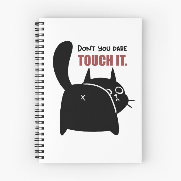 Item preview, No Touch Black Cat designed and sold by Sleepy-Choop.